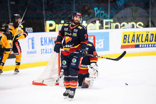 Djurgårdens Jason Garrison deppar