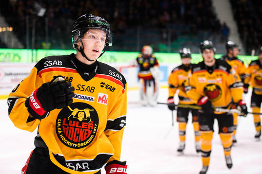 Luleås Carl Mattsson jublar