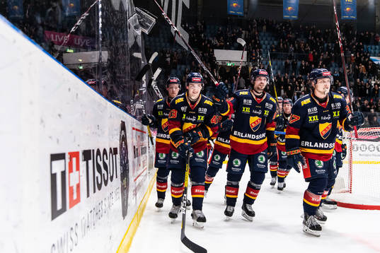 Djurgårdens Tom Nilsson, Jacob Josefson och Jesper