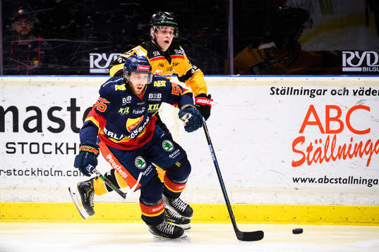 Djurgårdens Robin Norell och Luleås Nils Lundkvist