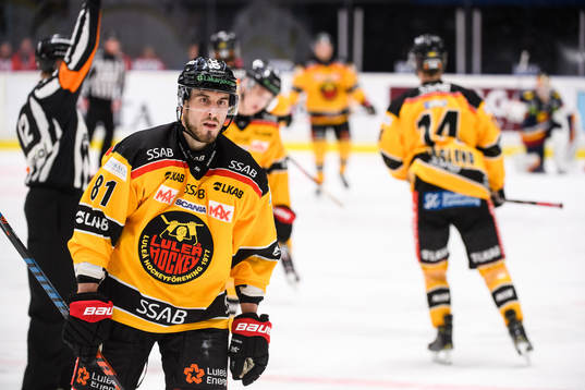 Luleås Yohann Auvitu deppar