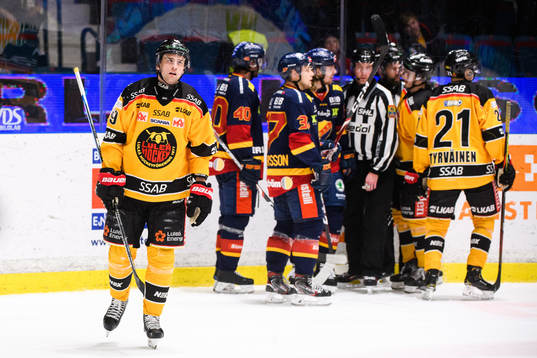 Luleås Pontus Själin deppar