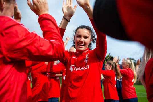 Ingrid Syrstad Engen of the Norwegian women’s national