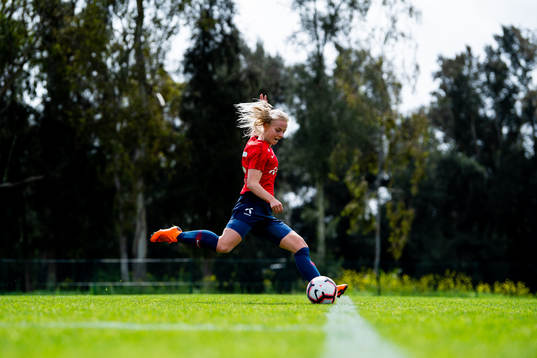 Emilie Woldvik of the Norwegian women’s national football