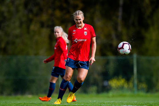 Lisa-Marie Karlseng Utland of the Norwegian women’s