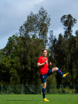 Kristine Minde of the Norwegian women’s national football