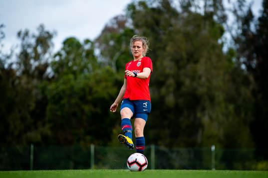 Kristine Minde of the Norwegian women’s national football