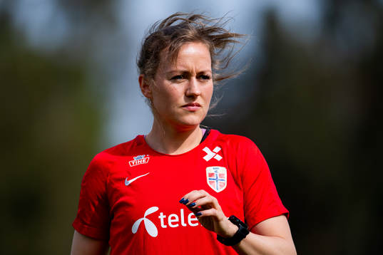 Kristine Minde of the Norwegian women’s national football