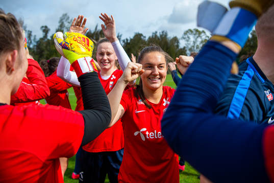 Vilde Bøe Risa of the Norwegian women’s national