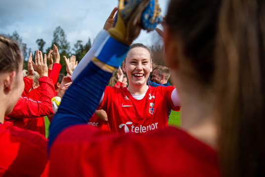 Stine Reinås of the Norwegian women’s national football