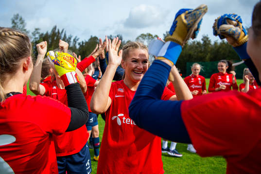 Lisa-Marie Karlseng Utland of the Norwegian women’s