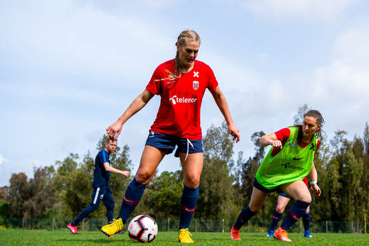 Lisa-Marie Karlseng Utland and Vilde Bøe Risa of the