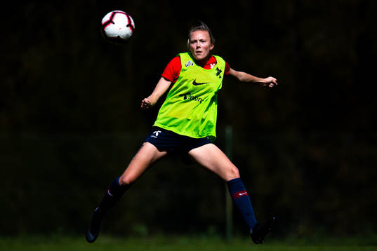 Synne Sofie Kinden Jensen of the Norwegian women’s