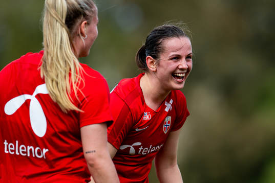 Tuva Hansen of the Norwegian women’s national football
