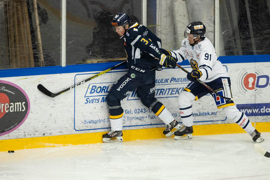 Borlänges Ludvig Östman och Visby/Romas Eric Winbergh  och