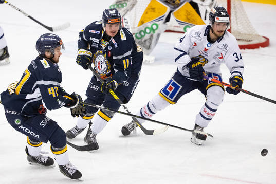 Borlänges Lucas Bylin och Mikael Hansson och Visby/Romas