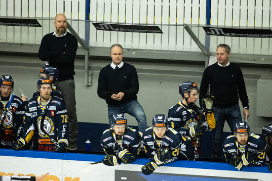Borlänges tränare Stefan Gustafsson och Borlänges