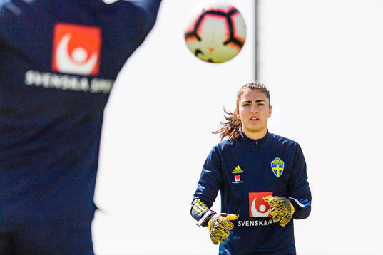 Goalkeeper Zecira Musovic