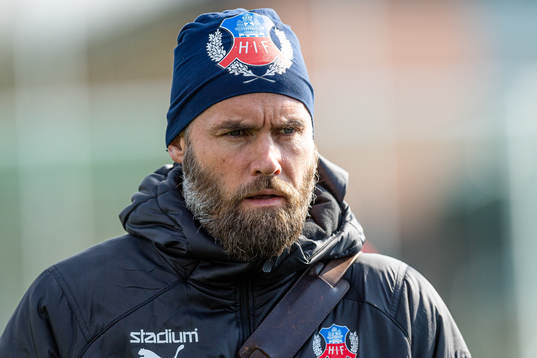 Helsingborgs tränare Olof Mellberg