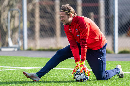 Helsingborgs målvakt Anders Lindegaard