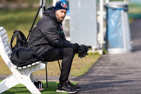Helsingborgs tränare Olof Mellberg