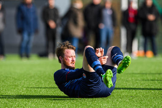 Helsingborgs Rasmus Jönsson har ont