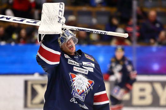 Linköpings målvakt Jacob Johansson