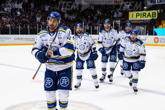Leksands Marek Hrivik jublar