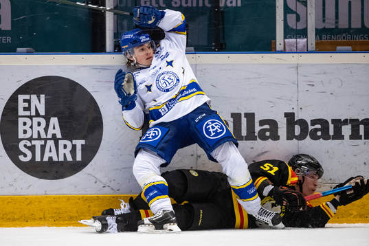 Leksands Marcus Karlberg och Brynäs Tomi Sallinen