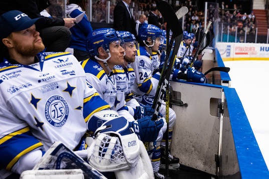 Leksands spelarna deppar