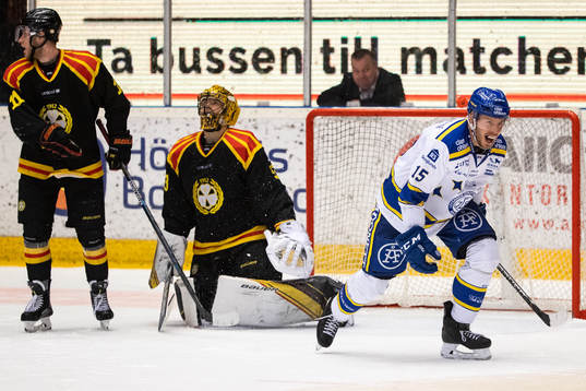 Leksands Matt Carey  jublar