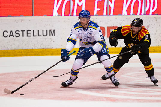 Leksands Daniel Gunnarsson och Brynäs Jacob Blomqvist