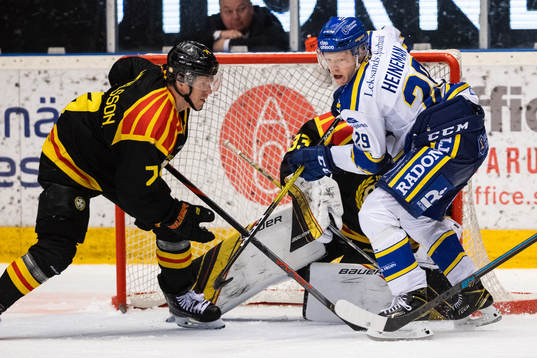 Brynäs Nicklas Danielsson och Leksands Emil Heineman