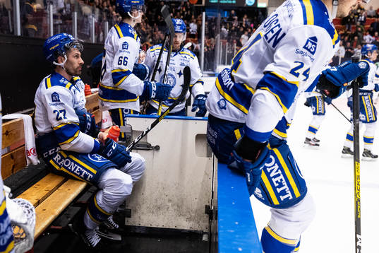 Leksands spelarna deppar