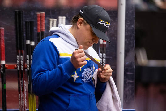 Leksands materialförvaltare Jesper Korning