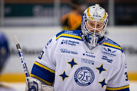 Leksands målvakt Janne Juvonen