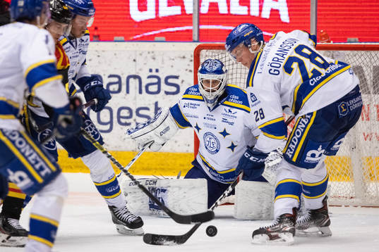 Leksands målvakt Axel Brage