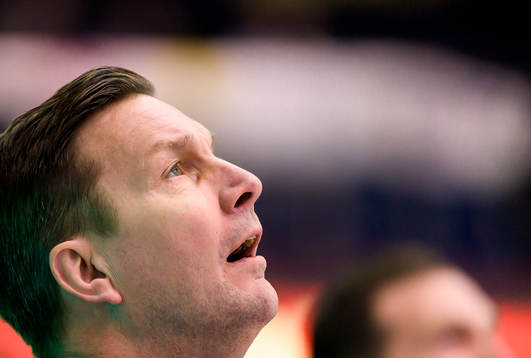Färjestads huvudtränare Johan Pennerborn