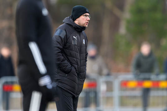 Halmstads tränare Magnus Haglund
