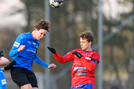 Halmstads Alexander Berntsson och Tvååkers Axel Berggren