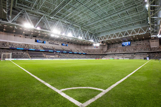 Interiör av Tele2 Arena