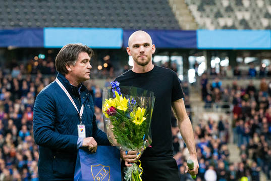 Djurgårdens Marcus Danielson hyllas