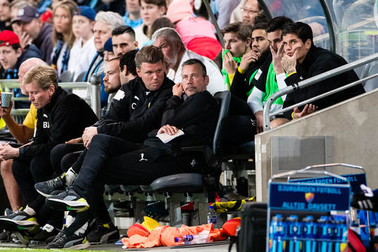 Mjällbys assisterande tränare Christian Järdler,