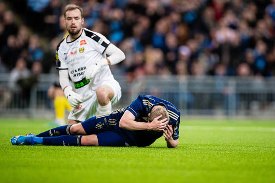 Djurgårdens Jonathan Ring deppar