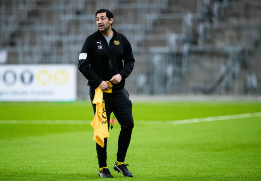 Mjällbys assisterande tränare Juan Robledo