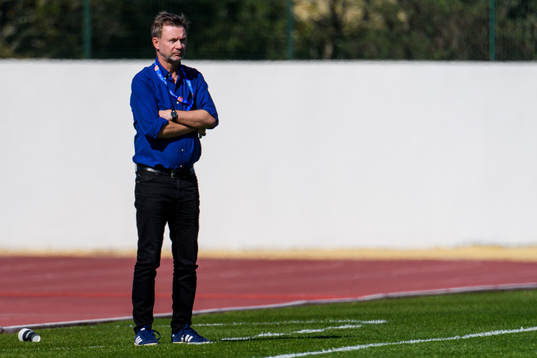 Peter Gerhardsson, head coach of Sweden