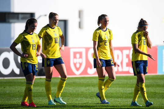 Loreta Kullashi, Fridolina Rolfö, Julia Karlernäs and