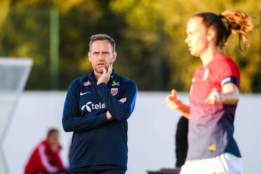 Martin Sjögren, head coach of Norway