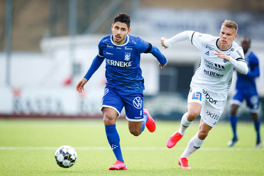 IFK Göteborgs Hosam Aiesh och Sirius Elias Andersson