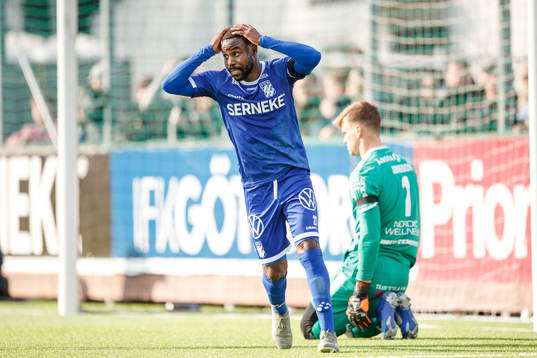 IFK Göteborgs Nzuzi Toko deppar